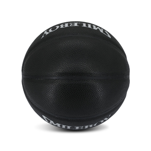 Pallone da Basket Mini Pesato Nero Taglia 3 600g con Logo Personalizzato, Resistente all'Usura, Migliora la Capacità di Dribbling e la Forza del Polso, per Allenamento e Riabilitazione - Product Image 6