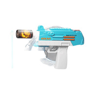 Pistolet à eau électrique Uzi Gerno entièrement automatique à tir continu haute vitesse et à jets de flammes, jouet aquatique d'été pour l'extérieur