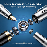 Hoge snelheid 684ZZ miniatuur kogellagers slijtvast micro diepe groef kogellagers voor pen decoratie & draai-instrumenten
