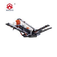 WOCATSPOM 100-720TPH Hochwertiger Stein- und Sandseparator Mobiler Kreisförmiger Vibrationssieb