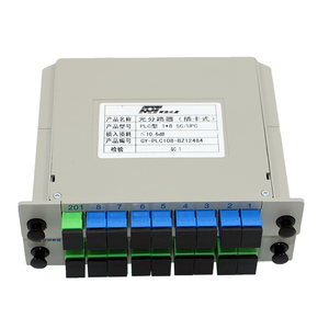 LGX 1x8 FTTH盒式分路器SCUPC UPC光纤PLC分路器ABS盒式单模尾纤POE 3G 4g兼容性 - Product Image 3