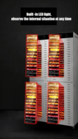 96 Bakjes Professionele Commerciële 304 RVS Elektrische Verwarmings Multifunctionele Dehydrator Machine voor Fruit en Groenten