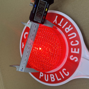 لافتة تحذير مرورية يدوية وامضة - Product Image 4