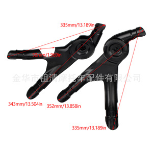 Protectores de chasis de motocicleta Zuqing para Bmw R1200Gs Lc Adv 2013-2015, protectores laterales izquierdo y derecho, placas antideslizantes - Product Image 2