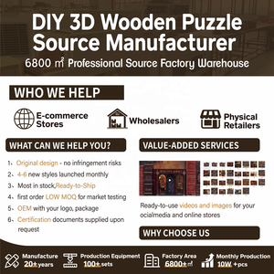 Hamaileon 3D Retro <strong>Post</strong> <strong>Office</strong> 3D Puzzle Book Nook, Snap-In DIY Model with English Manual, Decorative Frame for Home - Product Image 2