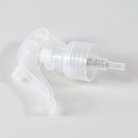 Pulvérisateur à gâchette mini 20/410 24/410 28/410 en plastique transparent PP pour bouteille en plastique, idéal pour désodorisant d'ambiance