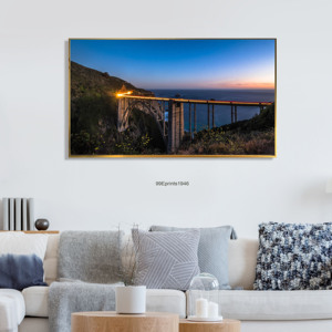 Tranh In Vải Bố Có Khung Tranh Phong Cảnh Hiện Đại Tranh Nghệ Thuật Tranh In HD Tác Phẩm Nghệ Thuật In Hình Tròn Tùy Chỉnh - Product Image 2