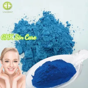 High Purity 99% Up Ghk-cu Blue Copper Peptide Powder CAS 49557-75-7