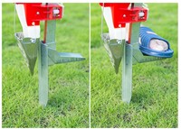 Semoir manuel en plastique type seringue pour semis, outil de plantation de points, pour légumes et fleurs, petit outil de jardinage pour plateau de semis