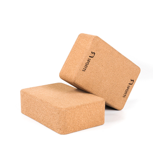 Hot-Bán Biểu Tượng Tùy Chỉnh Thân Thiện Với Môi <span class=keywords><strong>Yoga</strong></span> Khối Tập Thể Dục Tự Nhiên Nút Chai Gạch Cho Pilates Và Phòng Tập Thể Dục Tập Thể Dục - Product Image 1