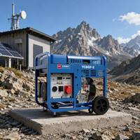 Groupe électrogène diesel YC8GF-3 8kW 9kW triphasé 400V refroidi par air monocylindre pour travaux en extérieur