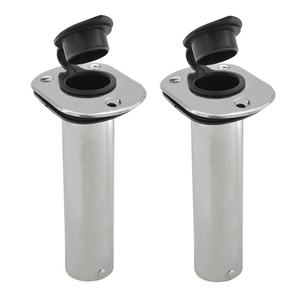 Portacanna da Pesca Angolato Slimline a 90 Gradi in Acciaio Inox 316 Marino 50x240mm Accessori Ferramenta per Kayak Nave Yacht Barca - Product Image 1