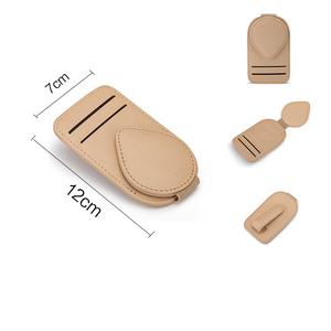 Multi-Purpose Luxury <b>Car</b> Sunglasses <b>Clips</b> PU Leather Interior Kits for <b>Car</b> Interiors - Product Image 4