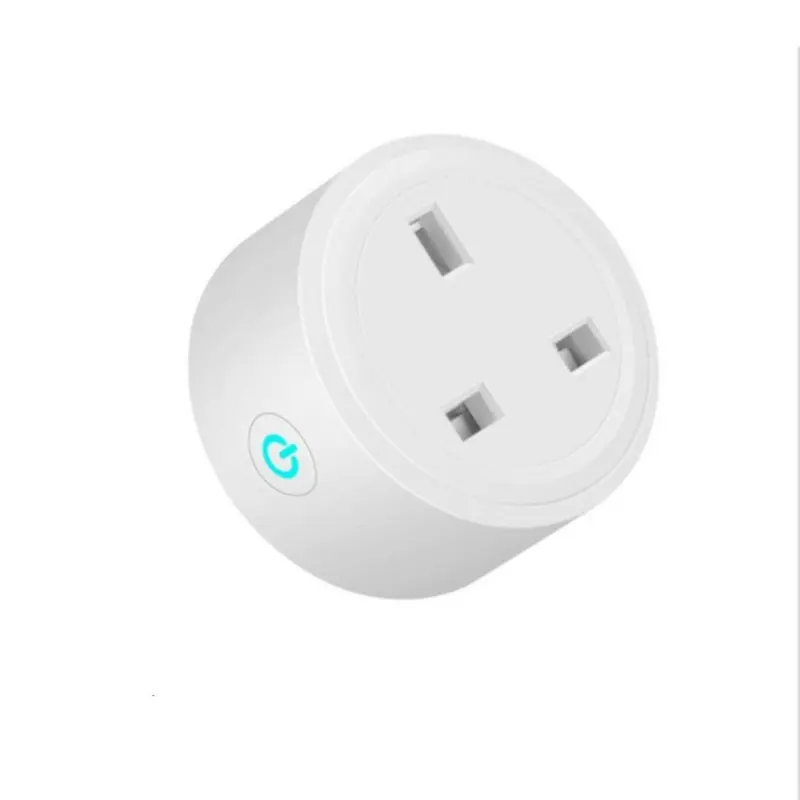 Wifi Smart 3 Pin Plug 16A UK Remote Control Google Home Amazon Mini Smart Socket