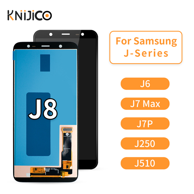 J810 LCD Screens for Samsung Galaxy J8 Lcds  Digitizer Touch Screen Assembly J810F J810G J810Y Display