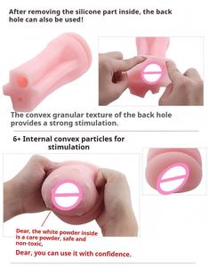 Potente Masturbador Masculino Automático Vibrador, Copa de TPE con Diseño Realista de Avión, Seguro para la Piel, Fácil de Limpiar, Juguete Sexual para Hombre, Venta al por Mayor, Funciona con Batería - Product Image 3