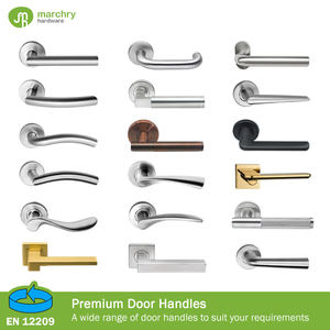 Palanca de tubo de doble cara Manija de puerta moderna de acero inoxidable 304 para puerta interior - Product Image 5