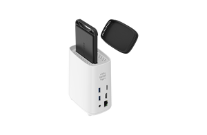 Système de caméra de sécurité solaire sans fil Tuya 4CH NVR 2K/4K WiFi 100% sans fil, <span class=keywords><strong>kit</strong></span> 4 caméras avec enregistrement local sur disque dur HomeBase - Product Image 4