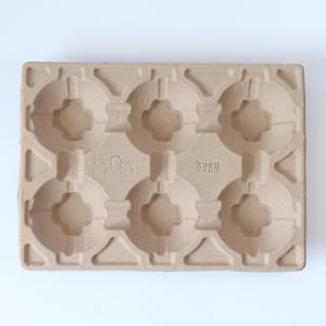 ที่ใส่กระดาษแตงโมแบบใช้แล้วทิ้งถาดเยื่อแบบกดแห้งย่อยสลายได้ - Product Image 1