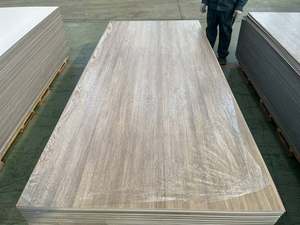 Panel de madera a precio de fábrica, Fondo de decoración interior impermeable, chapa de madera de fibra de carbón de bambú - Product Image 2