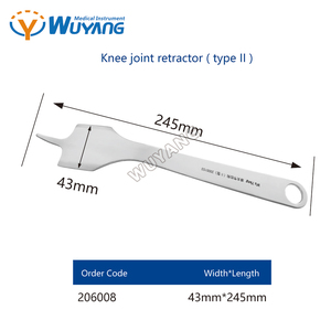 Retractor de Articulación de <span class=keywords><strong>Rodilla</strong></span> Ortopédico Wuyang Medical, Instrumentos de Cirugía Articular, Retractor Tipo Z para Especialistas - Product Image 5