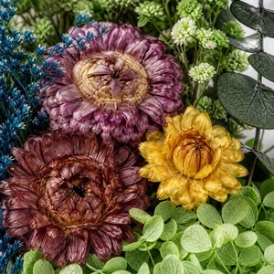 Mezcla de Flores Secas y Preservadas Coloridas: Paniculata, Girasol y Hortensia para Decoración de Bodas, Manualidades y Hogar, Venta al Por Mayor - Product Image 3