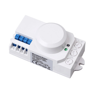 Cao nhạy cảm 5.8GHz 220V 360 độ Lò vi sóng cảm biến chuyển động thông minh dò chuyển động Radar cảm biến chuyển đổi ánh sáng - Product Image 1