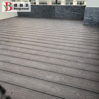 Prix d'usine Revêtement de sol en bois composite plastique WPC Decking Hard Wearing Co Extrusion Composite