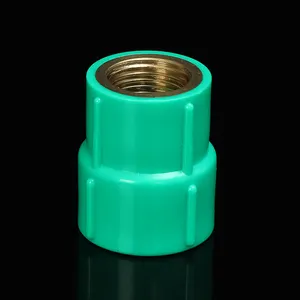 PVC Kunststoff Weibliche Kupfer-Koppelung innengefaden Rohrverbindungsstück