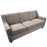 Canapé d'angle de luxe sur mesure de haute qualité pour hall d'hôtel, ensemble de 3 places, vente en gros d'usine