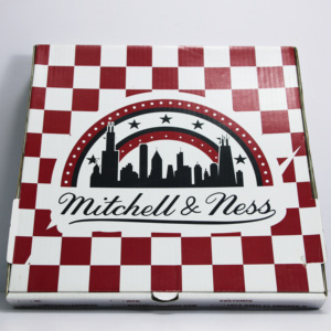 Boîtes personnalisées avec logo, vente en gros, machine d'impression de carton ondulé, prix bas, fabricants de boîtes à pizza biodégradables rondes - Product Image 4
