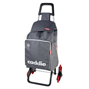 3 개의 바퀴를 가진 쇼핑 트롤리 손수레를 접히는 한국의 상승 층계 - Product Image 5