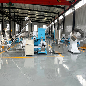 Máquina de fabricación de pellets de alimentación de peces flotantes de nueva condición, equipo de procesamiento extrusor, fabricación de línea de planta - Product Image 3