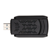 Adaptador WiFi USB RTL8812 2.4G 5.8G, Dongle Inalámbrico Ethernet, Tarjeta de Red de 1300Mbps