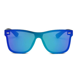 Lunettes de soleil pour hommes ALTO Modern Colored Rim avec monture en corne colorée - Product Image 2