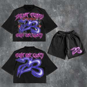 Camiseta extragrande de peso pesado personalizada para hombre, ropa de calle con gráfico Vintage, lavado ácido, Boxy, técnicas recortadas de algodón impresas - Product Image 3