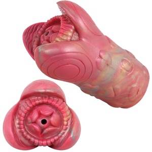 Masturbador Masculino 2025 Sandworm Fantasy, Diseño de Criatura de Silicona Rosa Inspirado en Plantas, Juguete Sexual para Hombres, Venta al Por Mayor OEM - Product Image 1