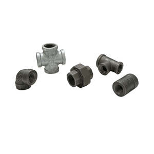 Codo de hierro maleable plateado de 90 grados Tipo rígido <span class=keywords><strong>galvanizado</strong></span> de alta presión - Product Image 5