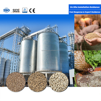 Línea de Producción de Pienso para Animales Luodate 5-10 T/H - Planta Automática de Fabricación de Pienso para Aves y Ganado