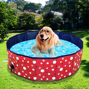 Pet Swimming Pool Foldable 80x20cm 120x30cm 160x30cm PVC Dog Bathing Pool Outdoor Water Play For Dogs - Product Image 5
