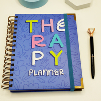 Planificateur de marque privée personnalisé 2024 planificateur de maquillage planificateur d'entraînement Journal en couleur imprimé avec des autocollants personnalisés