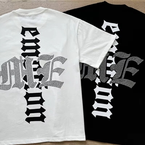 T-shirt estiva da uomo di alta qualità 100% <span class=keywords><strong>cotone</strong></span> con stampa grafica alla moda a maniche corte - Hot MIXED EMOTION - Product Image 2