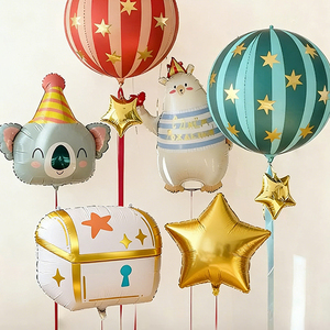 Venta Directa de Fábrica: Set de Globos para <span class=keywords><strong>Fiesta</strong></span> de Cumpleaños Infantil, Temática de Circo, Decoración para Arreglos de Escena de Luna Llena - Product Image 5
