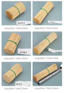 Brochettes de <span class=keywords><strong>bambou</strong></span> BBQ agneau grillé gluten grillé saucisses de fruits confits marmite commerciale jetable résistant à la chaleur de haute qualité - Product Image 4