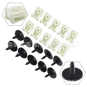 Clips de tornillo para guardabarros de coche BMW, 22 mm de diámetro, rosca de 5 mm, para series 1, 3, 5, 6, X1, X3, X4, X5, X6, Z4, repuesto - Product Image 3