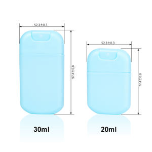 Hete Verkoop Hoge Kwaliteit <span class=keywords><strong>Pp</strong></span> Plastic U Vorm Spuitfles Hervulbare Zak Pmpty Creditcard Handdesinfecterend Fles Met Spray Dop - Product Image 2