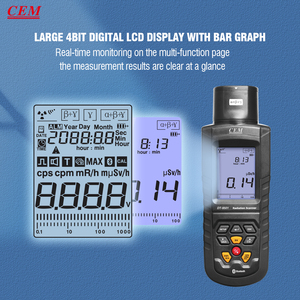 เครื่องสแกนรังสีอเนกประสงค์เพื่อการประเมินที่ครอบคลุมสามารถหมุนด้านบนได้ใช้งานง่ายสำหรับการเลือกอัลฟ่าเบต้า X - Product Image 2