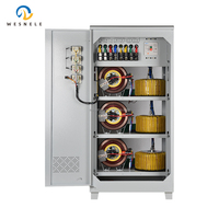 Yueqing Weisen TNS-60KVA triphasé 60KVA régulateur de tension ca stabilisateur alimentation de commande de moteur avec AVR pour une utilisation SVC