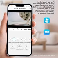 Comedero Inteligente para Mascotas de Gran Capacidad con Temporizador, Dispensador Automático de Comida para Perros y Gatos