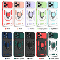 Lichicase Antichoc Béquille Couverture Arrière Téléphone Cas Pour Huawei nova Y61 Dur PC Couverture Mobile